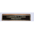 #30 Deluxe Free Standing Base for Engraved Wall or Desk Sign (2 Lines/2"x8")